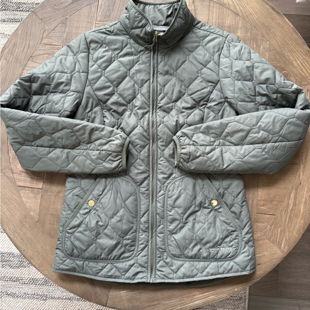 Eddie Bauer Women's Quilted Jacket - Green